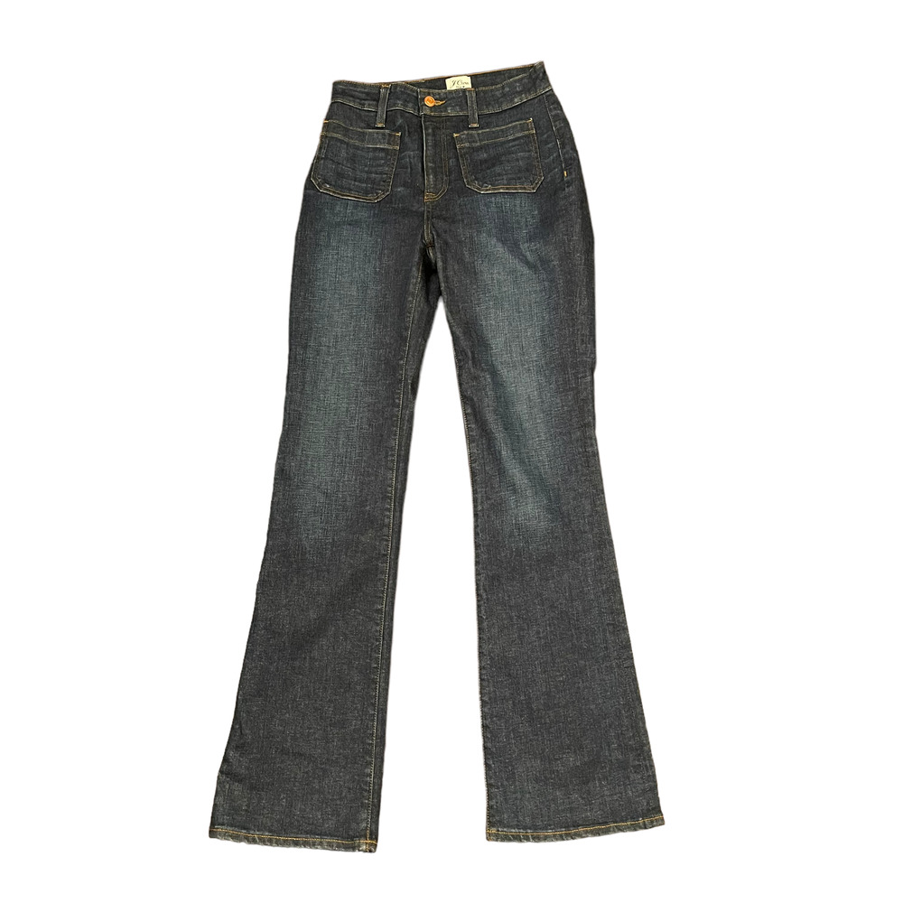 J. Crew Dark Wash Boot Cut Jeans